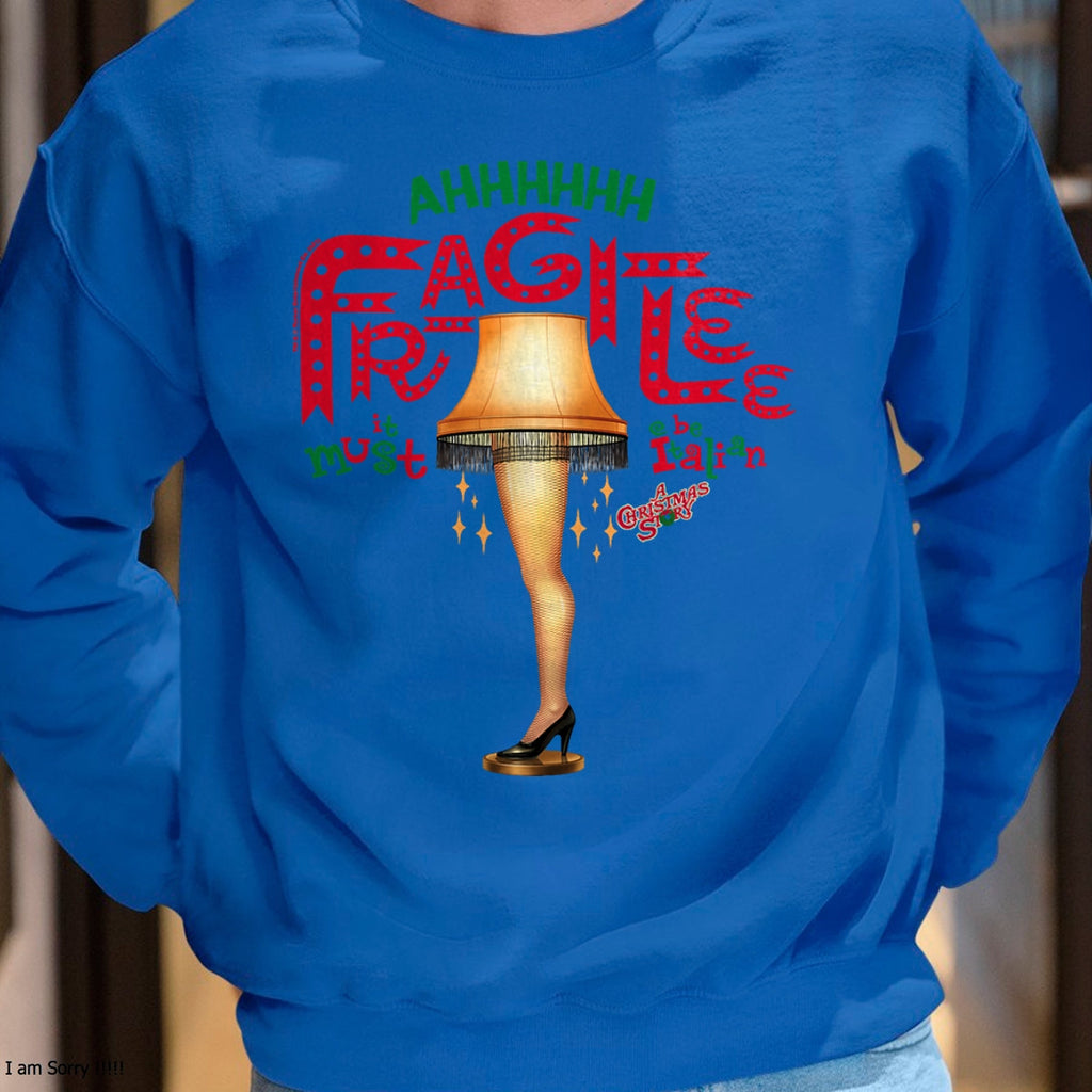 Christmas Shirts for Family, Funny christmas shirts, Christmas Unisex T-Shirt/Hoodie/Sweatshirt HLT00 - A Christmas Story Ahh Fragilee T-Shirt