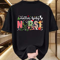 Funny Nurse Shirt, Nurse Unisex T-Shirt/Hoodie/Sweatshirt HLT00 - Mother Baby Nurse Christmas Postpartum Nursing NP RN Squad T-Shirt